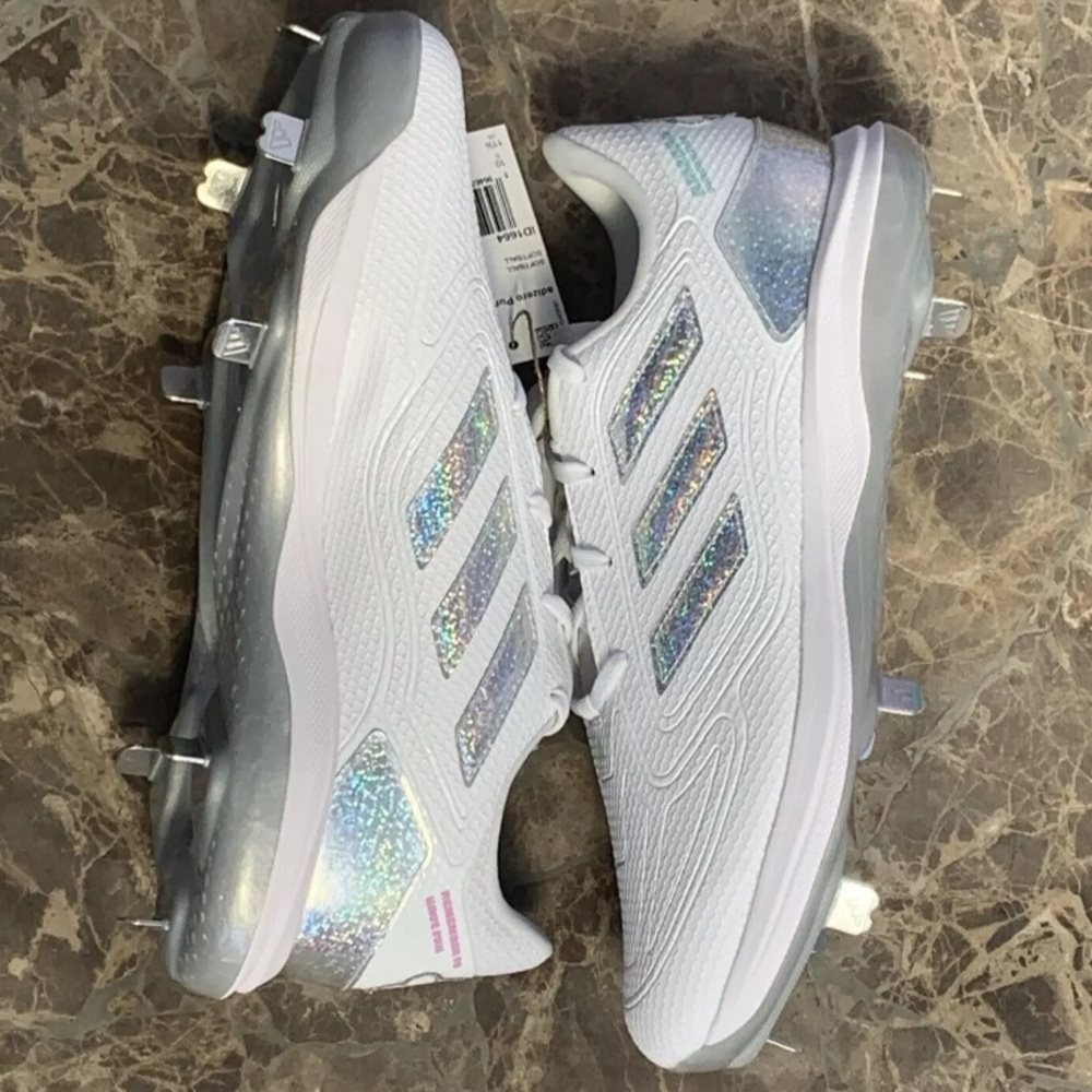 adidas Womens Adizero PureHustle 3 Sis Bates Cleats Softball Size 11.5 ID1664 - Picture 12 of 16